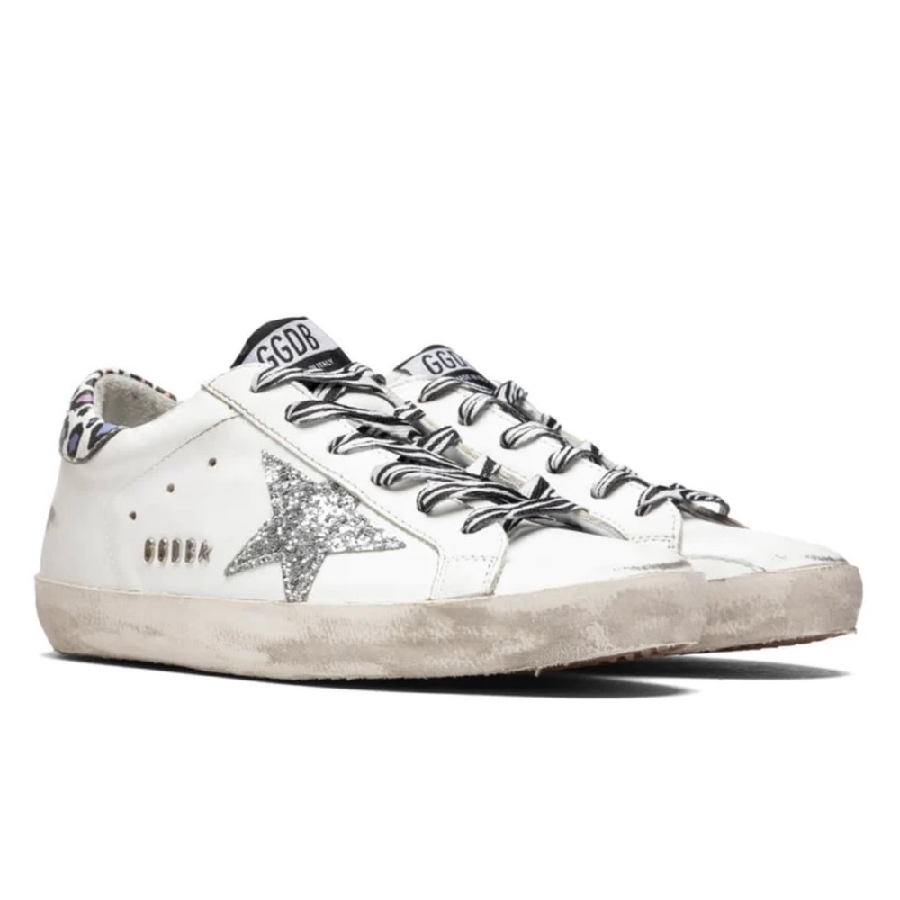 Golden Goose sneakers great condition Superstar glitter